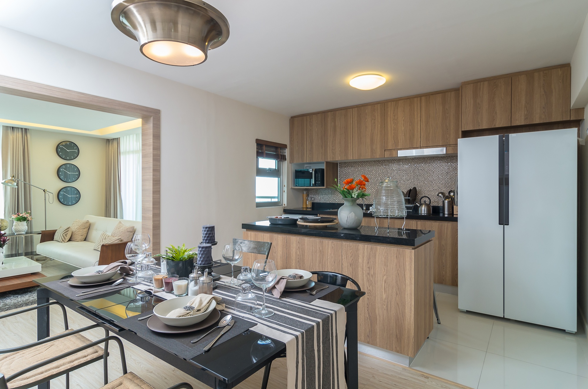 Luxury Interior kitchen, Dinning room